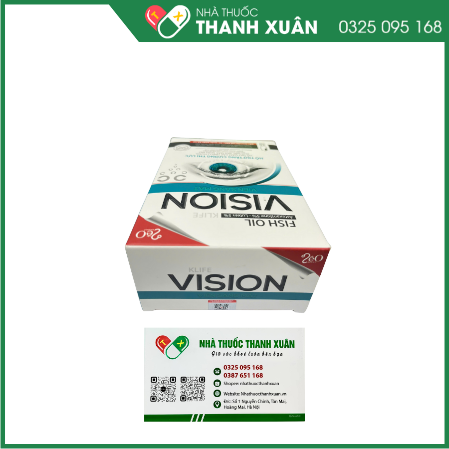 Vision Viên Sáng Mắt hỗ trợ tăng cường thị lực